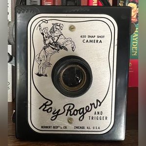 Roy Rogers & Trigger Vintage Box Camera